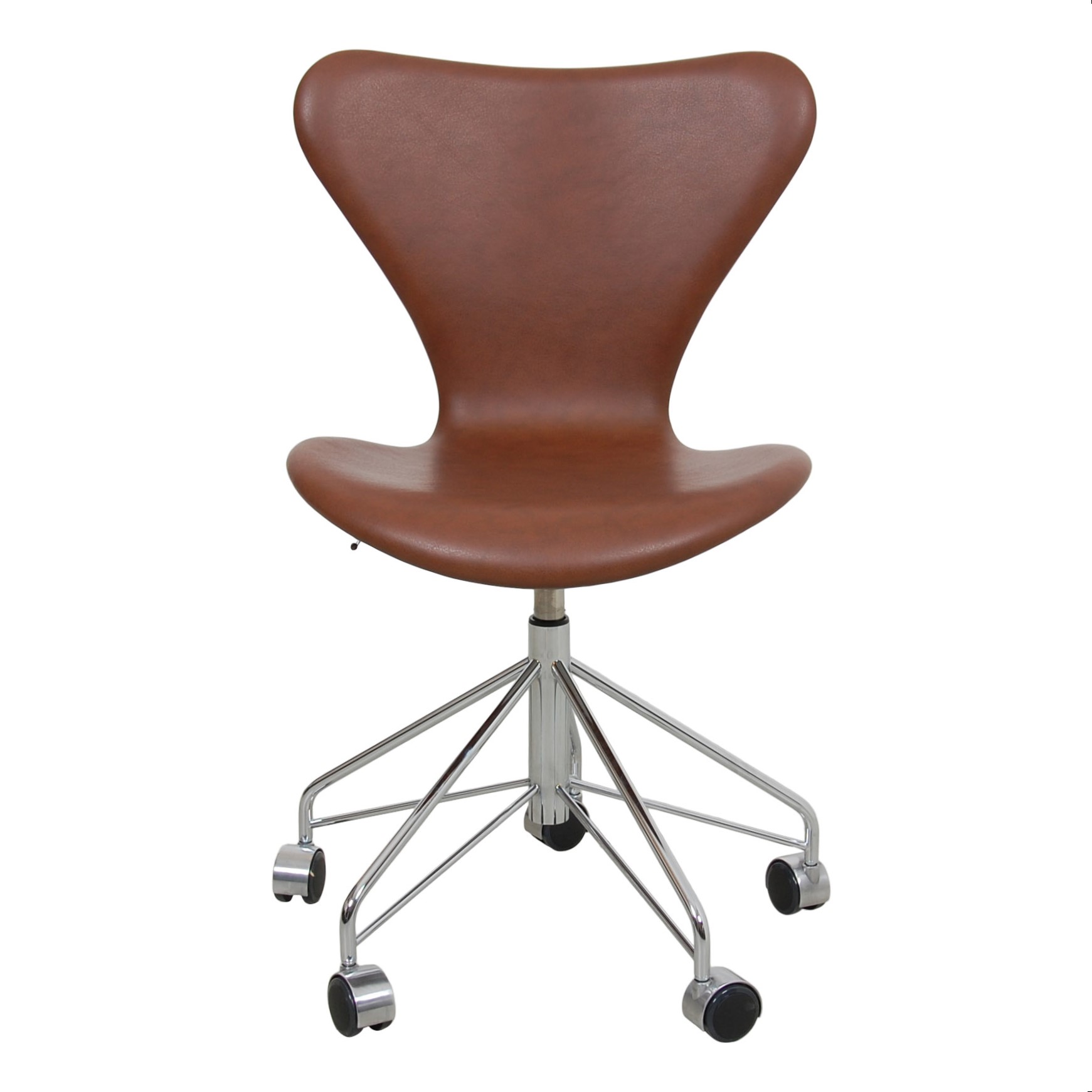 Arne Jacobsen 3117 7er kontorstol i classic mokka l der Cph